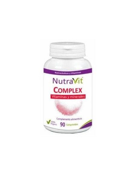 Nutravit Complex Vitaminas Y Minerales 90Comp.