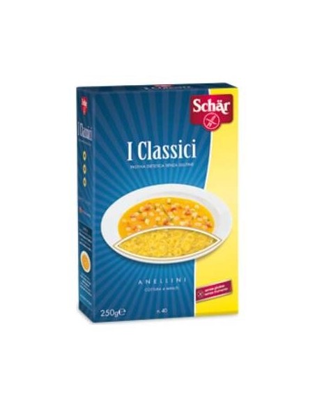 Dr. Schar Pasta Anillos 250G