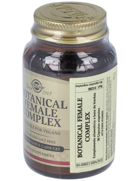 Solgar Botanical Female Complex 30Vcaps