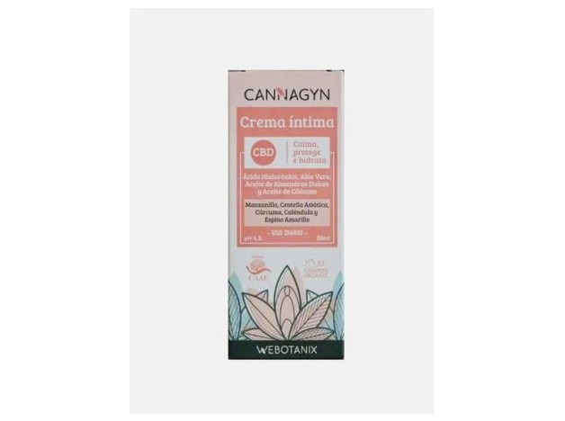 Webotanix Cannagyn Crema Intima 30Ml. Bio