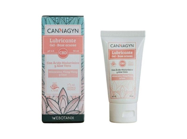 Webotanix Cannagyn Gel Lubricante 50Ml. Bio