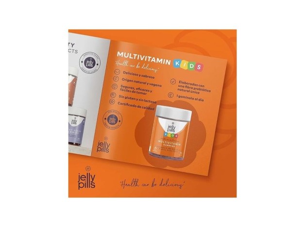 Jelly Pills® Kids Multivitamin Gummies 70Uds