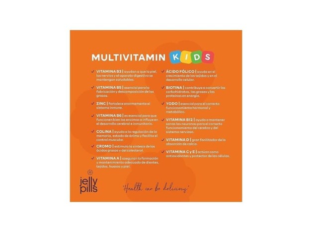 Jelly Pills® Kids Multivitamin Gummies 70Uds
