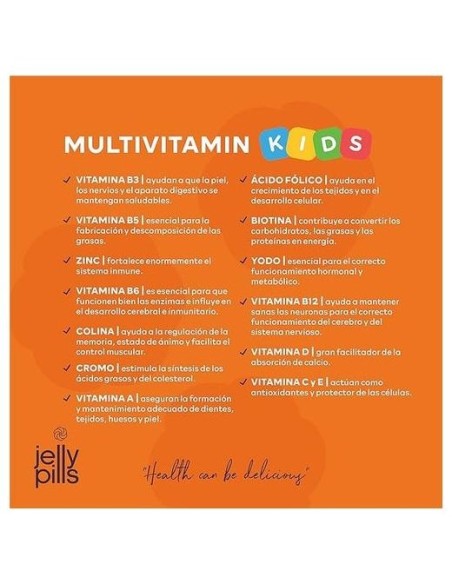Jelly Pills® Kids Multivitamin Gummies 70Uds