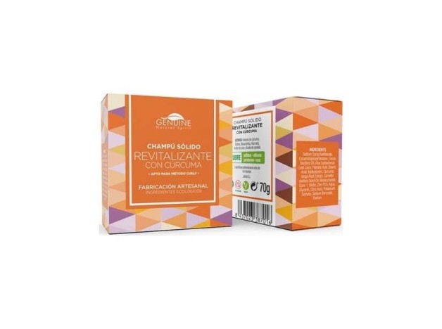 Genuine Champu Solido Revitalizante 60G