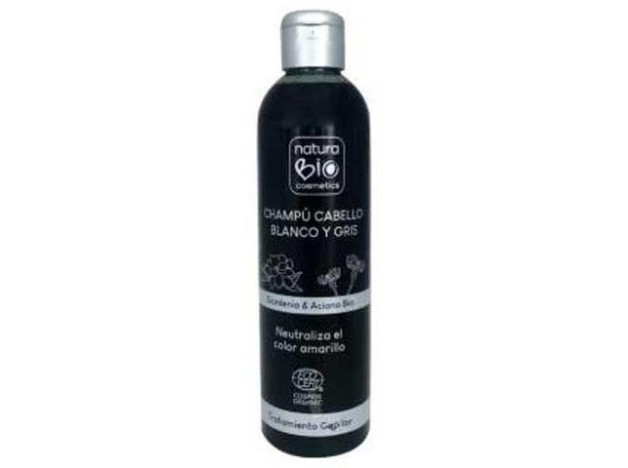 Naturabio Cosmetics Champú Cabello Blanco Y...