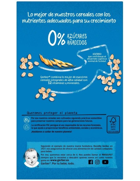 Gerber Papilla 8 Cereales, 475 G