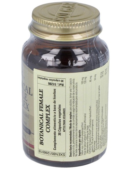 Solgar Botanical Female Complex 30Vcaps