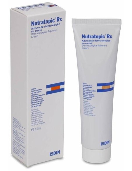 Isdin Nutratopic Rx Coadyuvante Dermatológico En Crema, 100 Ml