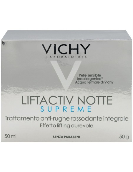 Vichy Liftactiv Noche Tratamiento Antiarrugas Y Firmeza Global, 50Ml