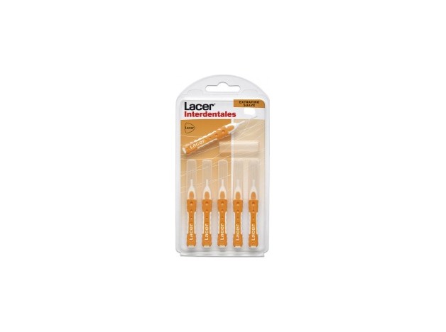 Interdental Lacer Extrafino Recto Turquesa 6Ud.