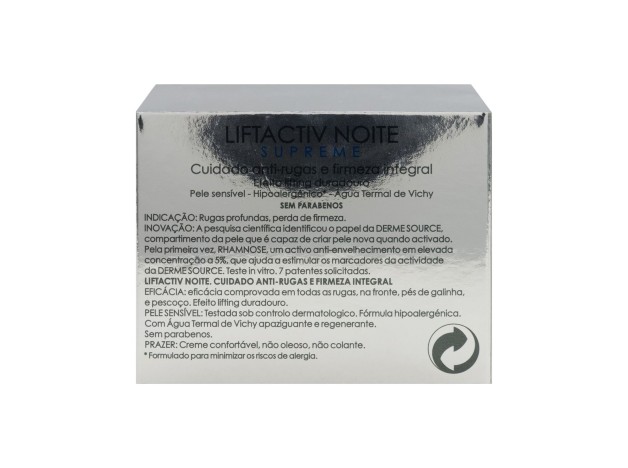 Vichy Liftactiv Noche Tratamiento Antiarrugas Y...