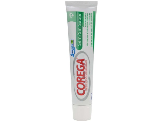 Corega Crema De Fijación Fuerte Sin Sabor 70Gr