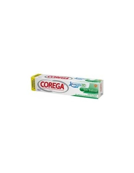 Corega Crema De Fijación Fuerte Sin Sabor 70Gr