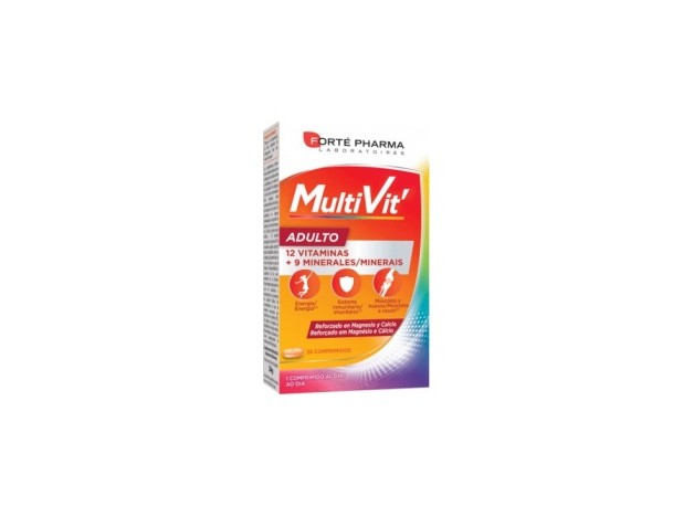 Forté Pharma Energy Multivit Adulto, 28 Uds