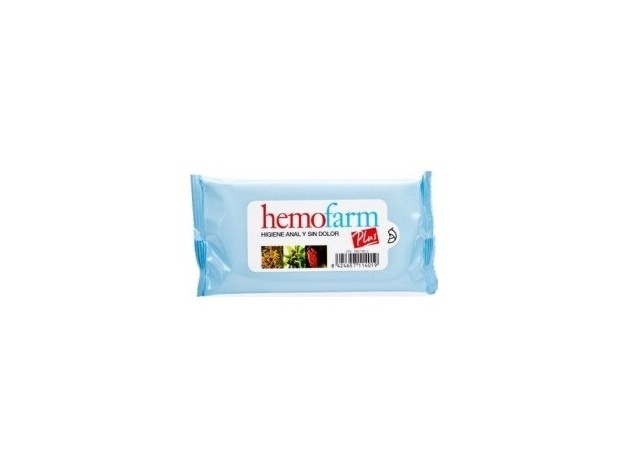 Hemofarm Plus, 60 Toallitas