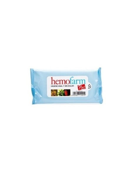 Hemofarm Plus, 60 Toallitas