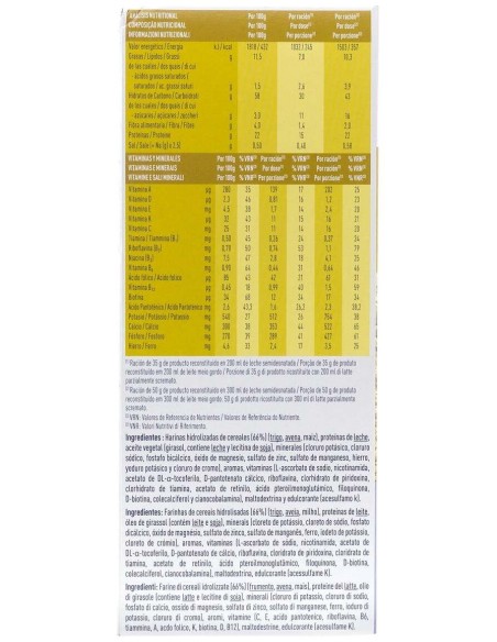 Meritene Buenas Noches Instant Sabor Cereal, 500 G