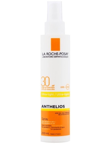 La Roche-Posay Anthelios Spf 30 Alta Protección Spray, 200 Ml