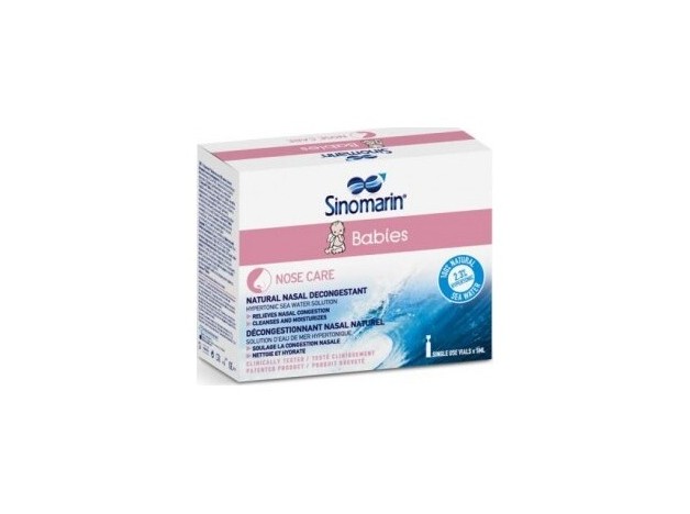 Sinomarin® Bebés Limpieza Nasal 24 Monodosis