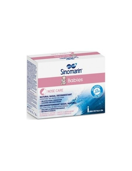 Sinomarin® Bebés Limpieza Nasal 24 Monodosis