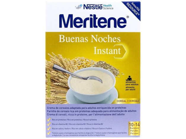 Meritene Buenas Noches Instant Sabor Cereal, 500 G