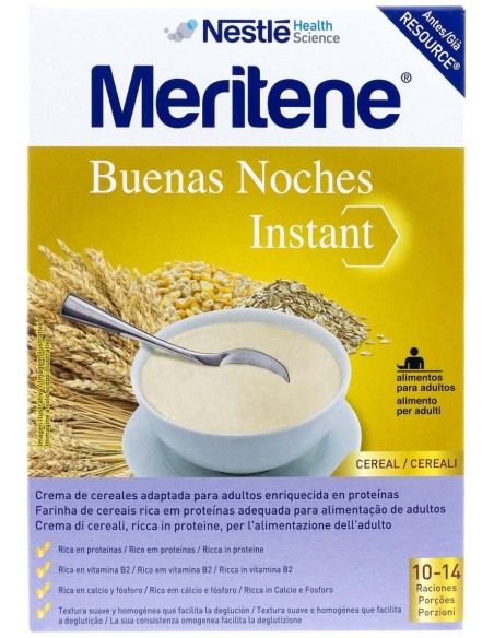 Meritene Buenas Noches Instant Sabor Cereal, 500 G
