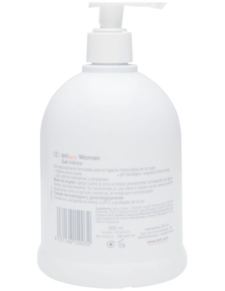 Letifem Gel Higiene Íntima Adultos 500Ml