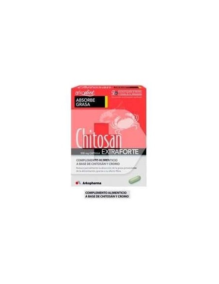 Arkopharma Arkodiet Chitosan Extra Forte + Cromo, 30 Cápsulas