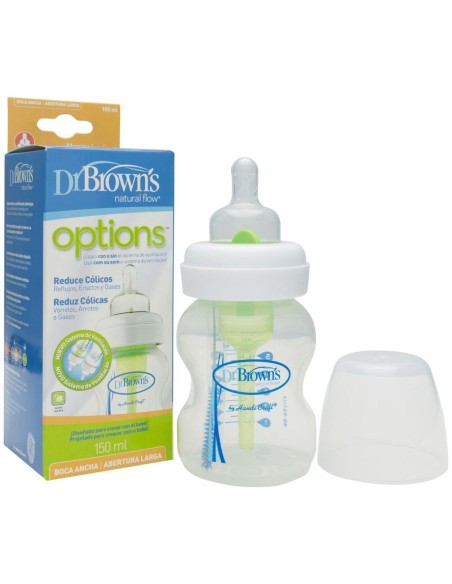 Dr. Brown'S Options+ Biberón Boca Estrecha 120 Ml, 1 Ud