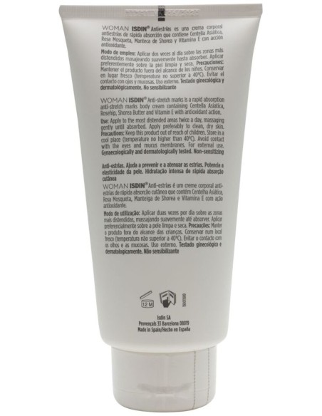Isdin Woman Crema Antiestrías 250Ml