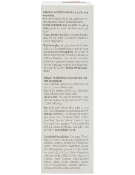 Isdin Ureadin Ultra 40 Gel Oil Exfoliación Intensa 30Ml
