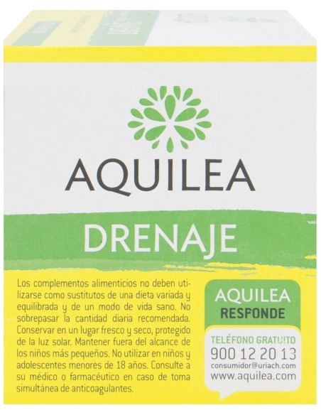 Aquilea Infusiones Drenaje 20 Bolsitas