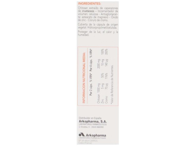 Arkopharma Figurmed Chitosán Extra Forte 60Caps