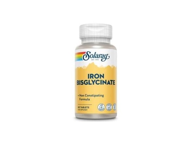 Bisglycinate Iron Hierro Bisglicinato 60Comp.