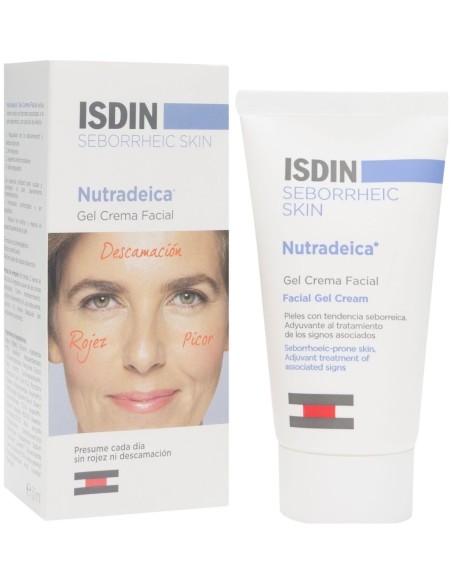 Isdin Nutradeica Gel Crema Facial Piel Seborreica, 50 Ml