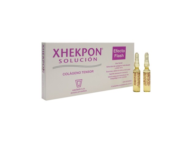 Xhekpon® Solución Colágeno Tensor 10Amp
