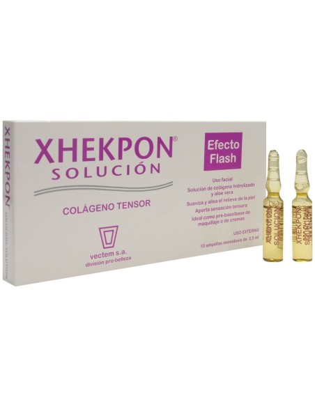 Xhekpon® Solución Colágeno Tensor 10Amp
