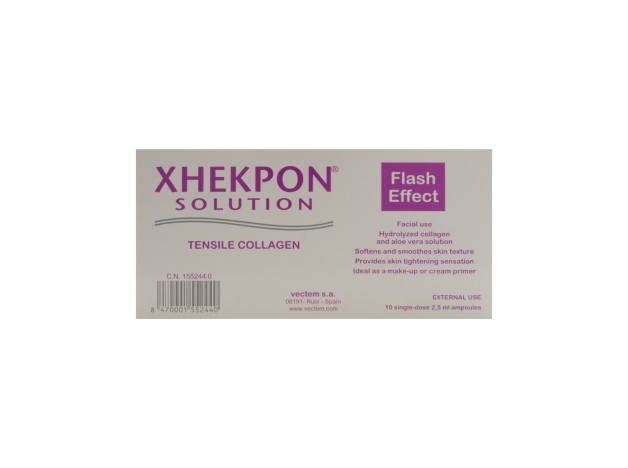 Xhekpon® Solución Colágeno Tensor 10Amp
