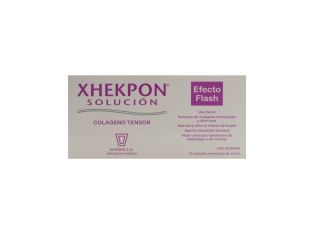 Xhekpon® Solución Colágeno Tensor 10Amp