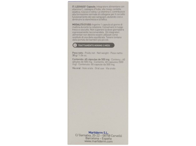 Martiderm Vascular Legvass Drenante Y...