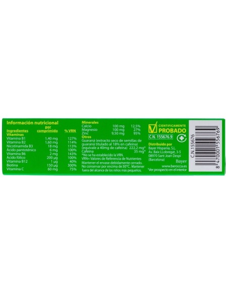 Berocca Boost Guaraná Efervescente 15Comp