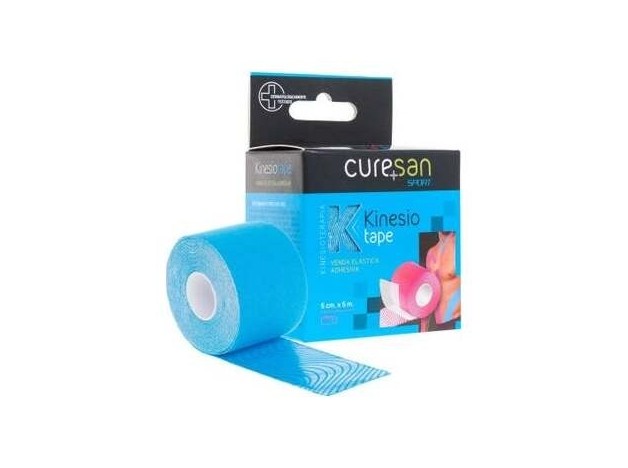 Curesan Cure Tape Vendaje Neuromuscular Azul...