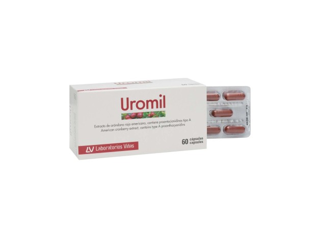 Uromil 60Caps - Laboratorios Viñas