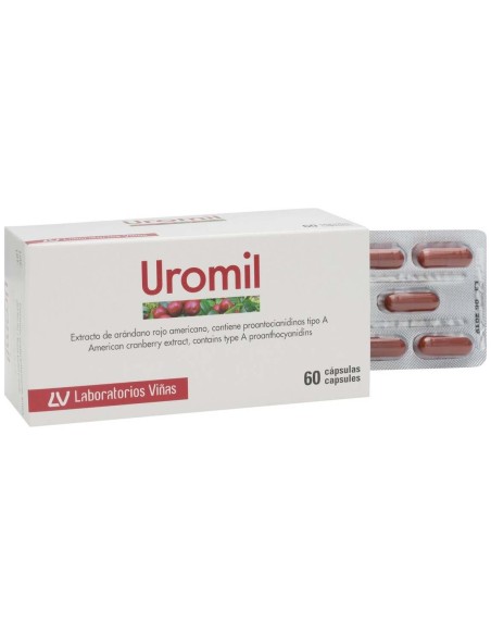 Uromil 60Caps - Laboratorios Viñas