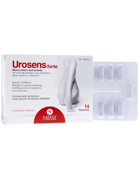 Urosens Forte 120 Mg, 14 Cápsulas