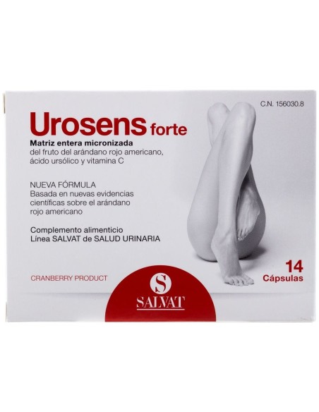 Urosens Forte 120 Mg, 14 Cápsulas
