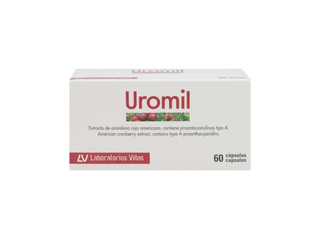 Uromil 60Caps - Laboratorios Viñas