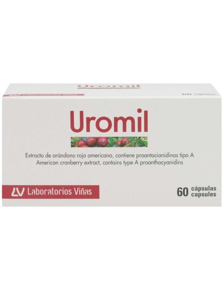 Uromil 60Caps - Laboratorios Viñas