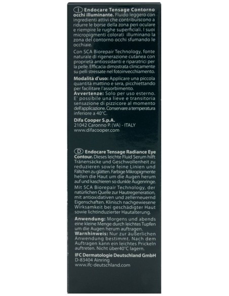 Endocare Tensage Contorno De Ojos Iluminador, 15 Ml